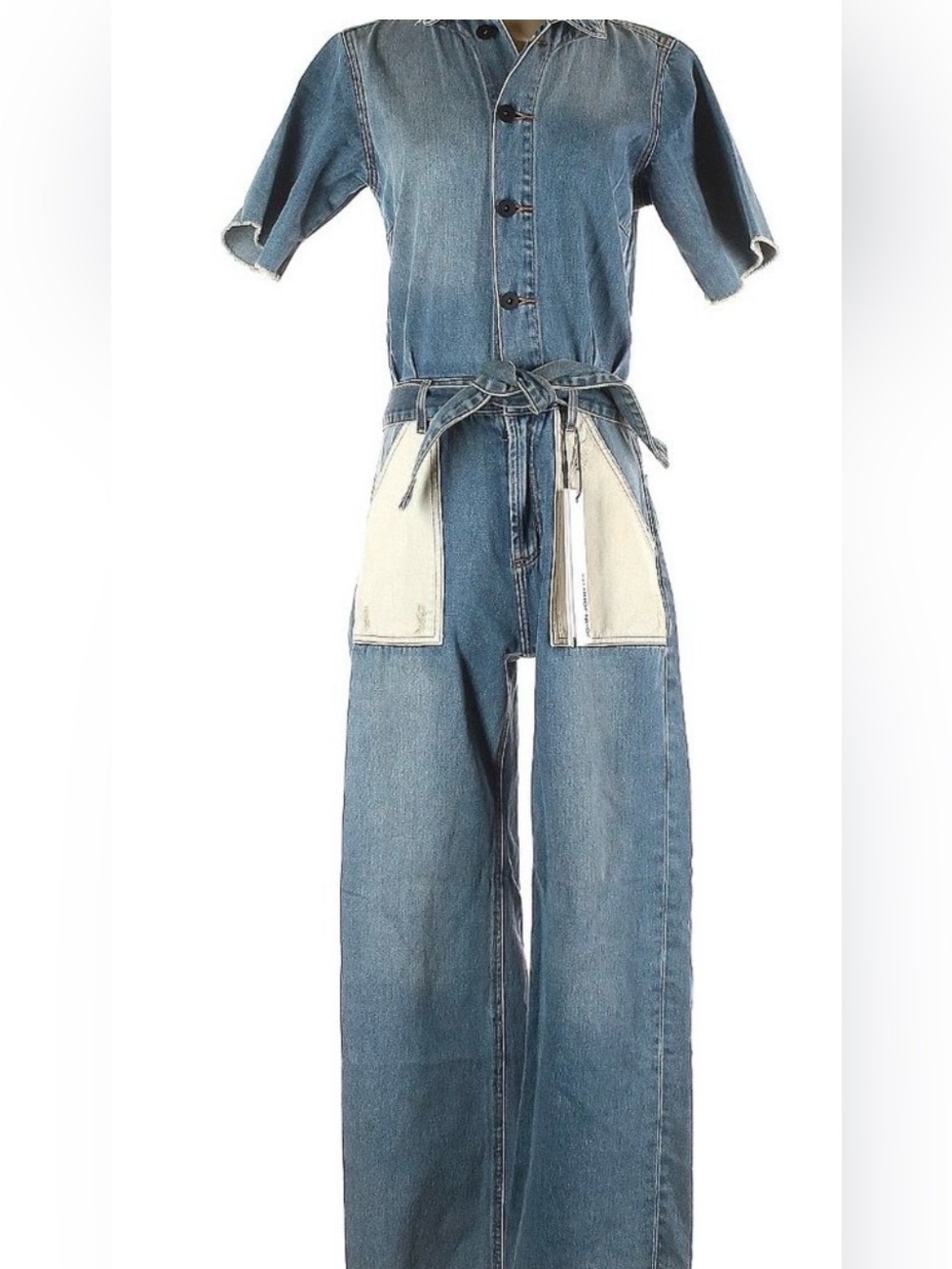 John John Lab Women's Denim Jumpsuit